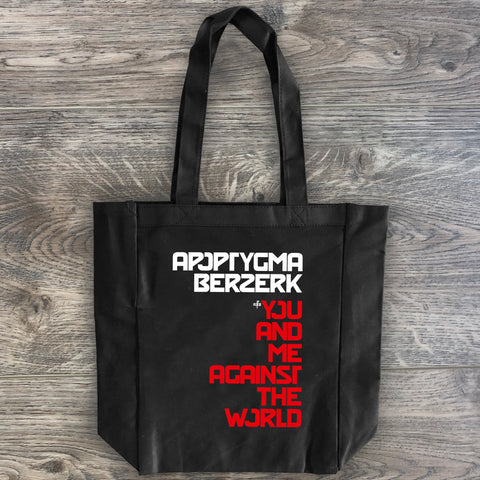 Apoptygma Berzerk "You And Me Against The World" Canvas Tote Bag